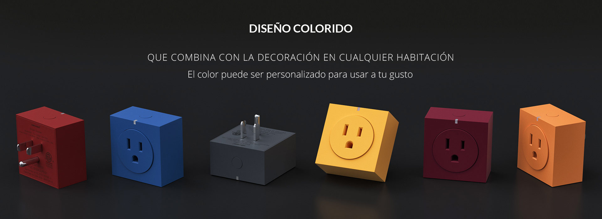 Enchufe WiFi con medidor de energía, Azul